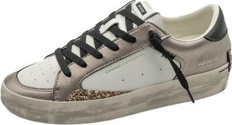 Crime London SK8 Deluxe 22104 - Dames - Sneakers - Grijs - 40 EU - Schoenen