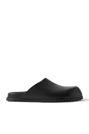 Rick Owens Granola Leather Mules