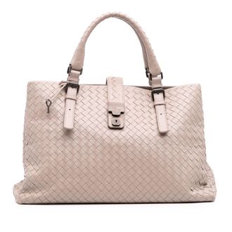 Bottega Veneta Geweven Leren Totebag