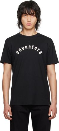 【関税&送料込】Courreges T-shirts and Polos Black AC T-SHIRT - courrèges