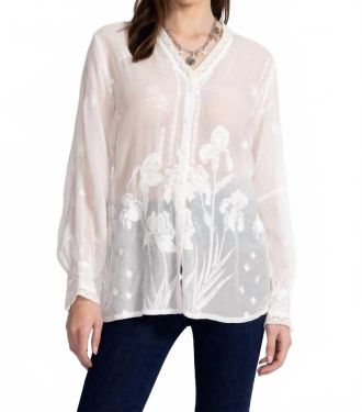 Johnny Was De Vries Tunic In White