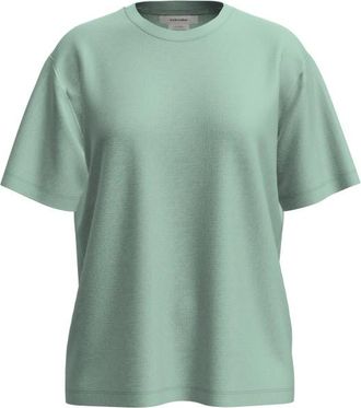 Icebreaker Merino 150 Tech Lite S/S Relaxed Tee Merinoshirt f&uuml;r Damen | gr&uuml;n