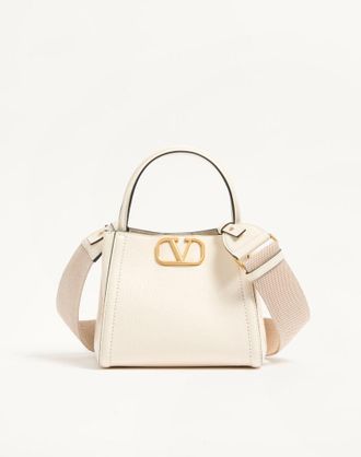 Valentino Garavani Borsa A Mano Piccola Valentino Garavani Alltime In Vitello Granato Donna AVORIO UNI