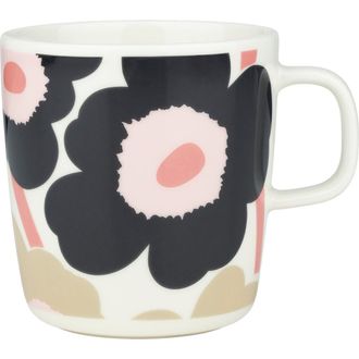 Marimekko Oiva Unikko Mug in White at Nordstrom, Size One Size Oz