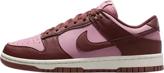 Nike Womens Dunk Low Next Nature Shoes In White/dark Pony/sail/elemental Pink