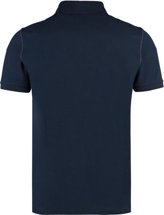 Dolce & Gabbana Mens Polo Shirt Short-Sleeve Cotton Blue T-shirts And Polos