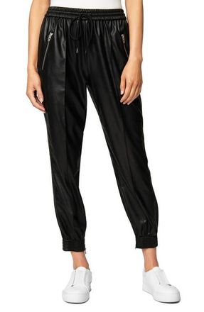 Blank NYC Faux Leather Joggers in Running Wild at Nordstrom, Size 26