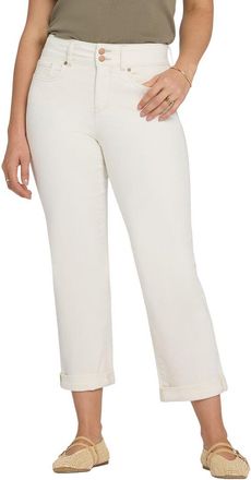 NYDJ Bailey Vintage White Straight Leg Jean