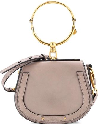 Chlo&eacute; Nile Leather Small crossbody bag - Toni neutri