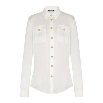 Balmain Mujer, Blusas y Camisas, Blanco, Talla: XS