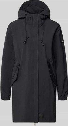 Khujo Parka mit Label-Patches Modell AMETI in Black, Gr&ouml;&szlig;e XXL