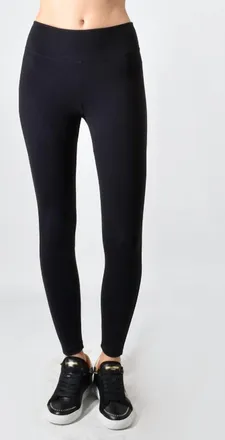 David Lerner High Rise 9 Legging In Black