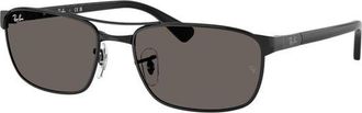 Ray-Ban Zonnebril Gepolijst Zwart