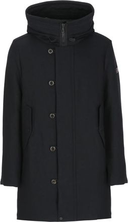 Peuterey Lange Donsjas - Heren - Parka Jassen - Blauw - S - Jassen