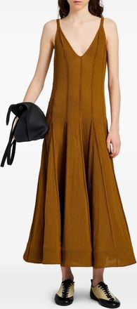 Proenza Schouler Abito lungo Tavia - Verde