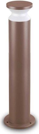 Ideal Lux Ideal Lux - Piantana Da Terra Moderna Torre Alluminio Coffee 1 Luce E27 15W Ip44