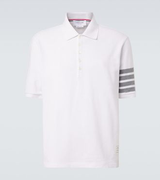 Thom Browne 4-Bar cotton polo shirt