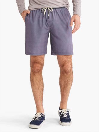 Fair Harbor One Casual Cotton Short In Dusk Diamonds
