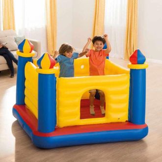 Intex Trampol&iacute;n Inflable Castillo 1,75x1,75m