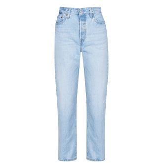 Levi's Damesjeans 501 met rechte pijpen en enkellengte (Ojai Luxor)