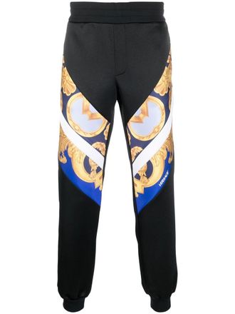 Versace Pantaloni sportivi Barocco 660 - Nero