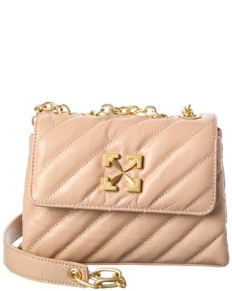 Off-white Jackhammer Leather Shoulder Bag