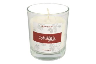 cofan Vela Aromatica De Cera Vegetal Red Fruits 125 G Caja 12 Unid