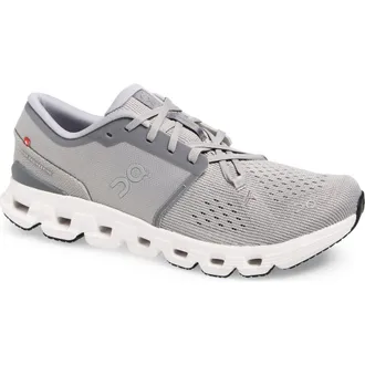 On Cloud X 4 Training Shoe in Alloy/Ivory at Nordstrom, Size 8