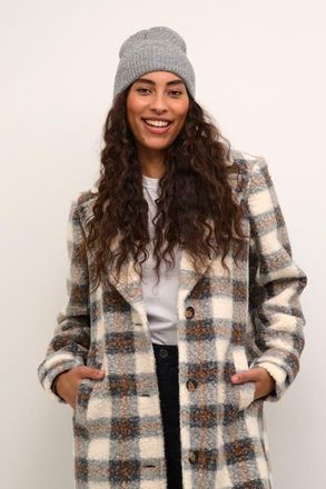 Kaffe Getty Beanie in Grey Melange at Nordstrom