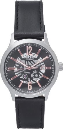 Heritor Dayne Automatic Black Dial Mens Watch HERHS2605