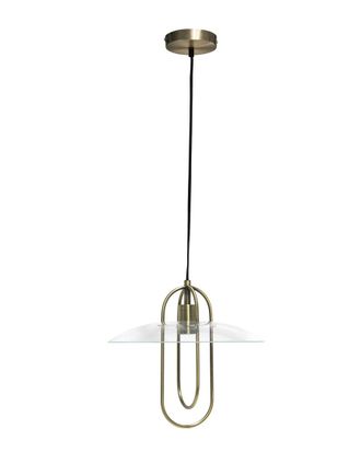 Lalia Home 1 Light Elongated Metal Pendant Light