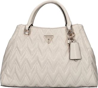 Guess Tassen, Dames, Beige, ONE Size, Leer, Handtas van imitatieleer