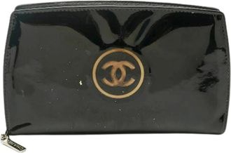 Chanel Pre-owned Clutches, female, Black, Size: ONE SIZE Pre-owned Vintage Clutch