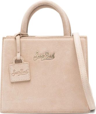 MC2 Saint Barth Shop Bag Mini Beige Womens Bag