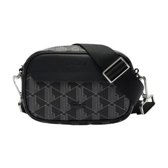 Lacoste Heren, Tassen, Zwart, Maat: ONE Size