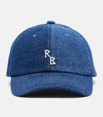Ruslan Baginskiy Gorra RB de denim adornada