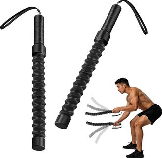 OEM Sin Cuerdas, 2 Cuerdas De Batalla Sin Cuerdas Con Agarre Antideslizante, Cuerdas A&eacute;reas Port&aacute;tiles Para Fortalecimiento Muscular, Entrenamiento De La 