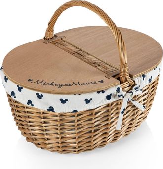 Picnic Time Mickey Country Basket in Beige at Nordstrom Rack