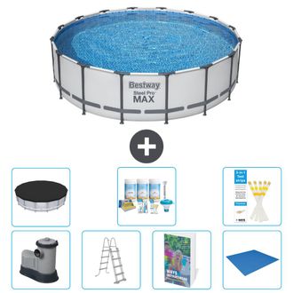 Bestway Piscina Bestway Steel Pro Max Redonda - 488x122 Cm - 8-piezas S599