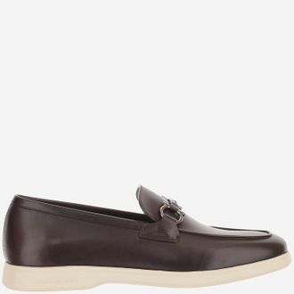 Ferragamo leren loafers