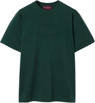 Gucci Hombre, Camisetas, Verde, Talla: S