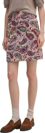 Mos Mosh Paisley-print Minirok - Dames - Korte rokken - Veelkleurig - S - Katoen - Rokken