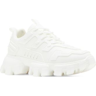 Steve Madden Ponce Sneaker in White at Nordstrom, Size 11.5