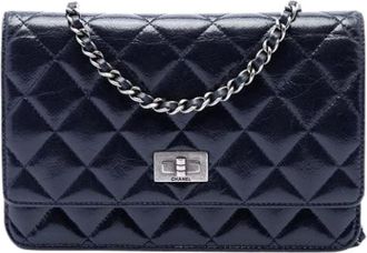 Chanel Pre-owned Wallet on Chain - - Pre-owned - Donna - Blu - ONE SIZE