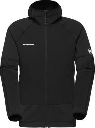 Mammut Massone Ml Full-Zip Hooded Jacket - Mens in Black at Nordstrom, Size X-Large