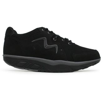 Mbt Mawensi Nubuck Textile Mens Comfort Trainers - Black - Size:UK 10.5
