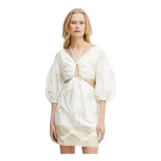 Simona Corsellini Mujer, Vestidos, Blanco, Talla: L