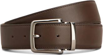 Tod's reversible buckle belt - men - CALFSKIN - 105 - Brown