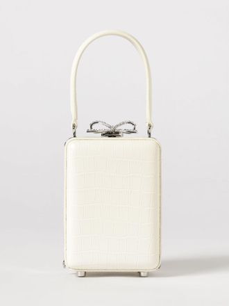 Self Portrait Borsa Self-Portrait in pelle stampa cocco con strass