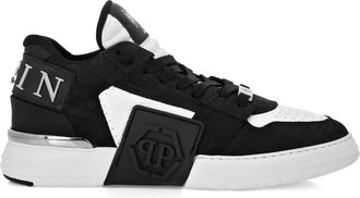 Philipp Plein Sneakers Phantom Kicks con effetto coccodrillo - Nero